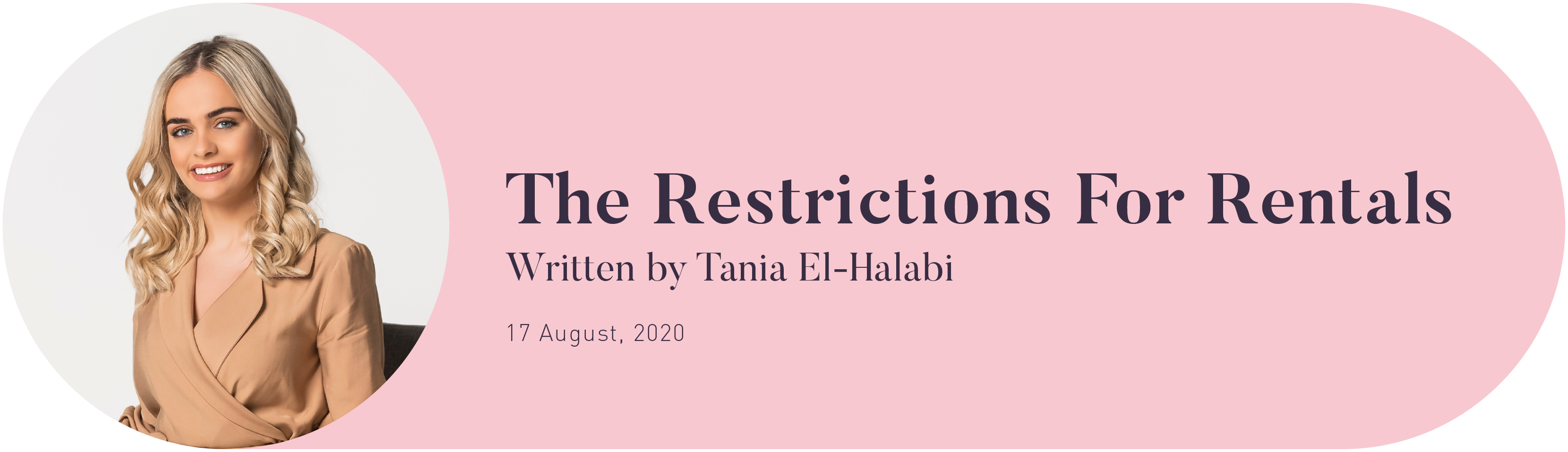 The Restrictions For Rentals